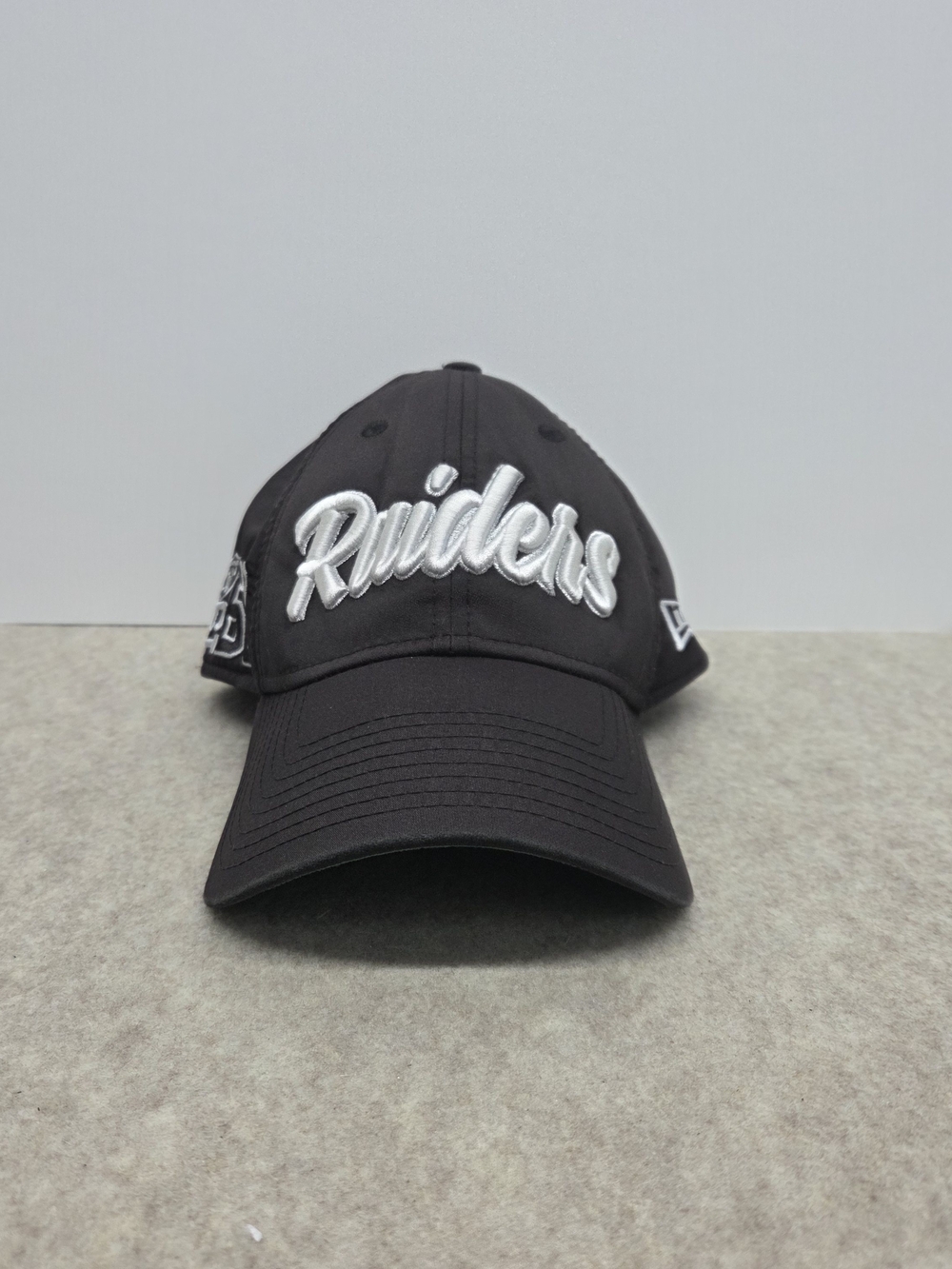 NFL Raiders Black Cap 1960s New Era Med/Lg Football Blockcore Gorpcore Archive